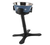 Cuencos Elevados para Perros, Cuenco Inclinado de Ajustable, Soporte de Alimentación, Cuenco Elevado para Agua y Comida para Perros Pequeños, Medianos y Grandes, Gatos y Mascotas