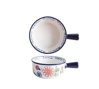 Cuencos for sopa de fideos con asas - Cuencos de porcelana de 15 oz for ramen con cebolla francesa, cereales, ensaladas y desayuno japonés - Cuencos multiusos for servir chile y estofado de carne(A)