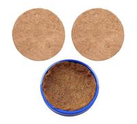 Cuencos para anidar palomas | Cuenco para criar aves con 3 alfombrillas, suministros transpirables para palomas - para codorniz, pollo, periquito, loro, canario