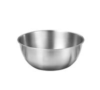Cuencos para mezclar de acero inoxidable - Cuencos de acero inoxidable | Cuenco de acero | Cuenco para servir para fregadero de alimenticio con báscula | Ensaladera resistente,