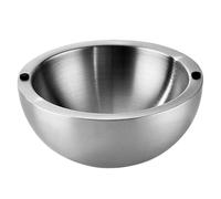 Cuencos para pasta de acero inoxidable 304, cuencos para sopa y ensalada con aislamiento de doble pared, irrompibles, platos grandes para cereales/ramen/udon/fideos/pho con cucharas y tenedores, apto