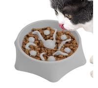 Cuencos para Perros de alimentación Lenta, Lento | Cuenco Interactivo antiasfixia para Perros | Cuencos Antideslizantes para de para, Platos para Comer más despacio para Mascotas de Todas Las r