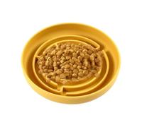 Cuencos para perros de alimentación lenta, para perros de alimentación lenta - Puerta de comida de silicona Maze Dog Bowl,Juguetes interactivos anti-, suministros para mascotas de succión