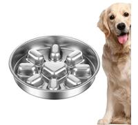 Cuencos para Perros De Alimentación Lenta | Plato para Mascotas Laberinto Antiasfixia | Cuenco De Comida para Perros con Base Antideslizante | Previene La Hinchazón, Apto para Lavavajillas para Razas
