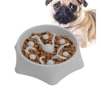 Cuencos para Perros De Alimentación Lenta | Platos para Perros Bloat Stop Maze, Comedero Lento para Perros, Platos Antideslizantes para Comer Lentamente | Plato De Alimentación Lenta para Razas