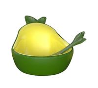 Cuencos para Perros - Juego de Cuencos para Comida y Agua para Gatos | Cuenco pequeño con Forma de Aguacate | Suministros de para Gatitos de Patas Altas para Comer y Beber Varias Mascotas