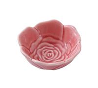 Cuencos para salsas, 4 Oz Flower Shape Ceramic Dip Bowls Sauce Dish Mini Condiment Porcelain Sauce Bowl