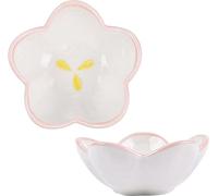 Cuencos para salsas, Sauce Bowls, Tapas Bowls, Floral Pattern Dish Set for Dessert, Snack-Egg-Set of 4