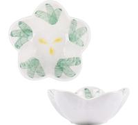 Cuencos para salsas, Sauce Bowls, Tapas Bowls, Floral Pattern Dish Set for Dessert, Snack-Egg-Set of 4