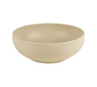 Cuencos redondos | Color Beige y Verde Agua | Capacidad para 800 ml (Beige, 1)