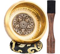 Cuencos tibetanos, auténticos cuencos de sonido de meditación hechos a mano en Nepal para yoga, curación de chakras, atención plena, regalos espirituales para mujeres