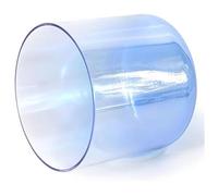 Cuencos tibetanos de cuarzo, Cuenco tibetano de cristal cuarzo premium 8 pulgadas, 432 HZ, con golpeador y junta tórica(Indigo,B Note)