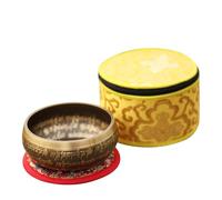 Cuencos tibetanos para cantar - Auténticos cuencos de sonido de meditación - Decoración espiritual para yoga, espacios de bienestar y relajación
