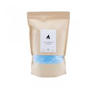 CUENCUM Kit de Iniciación Premium para hacer Velas Perladas de Cera 100% Vegetal, Sin Parafina, Adaptble a cualquier Recipiente Perfecta para DIY en bolsa de 1Kg con autocierre (AZUL, 1KG)