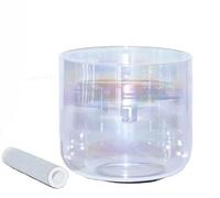 Cuende de canto de cristal, Cuenco de cristal cuarzo for cantar 15 a 20 cm(440hz,6 Inch E)
