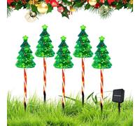 Cuenta Atrás De Navidad Estaca Iluminada Con Energía Solar Impermeable | Calendarios De Cuenta Atrás Para Vacaciones Para Jardín Patio Sendero Puerta Principal Terraza Cubierta Césped Casa De Camp