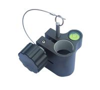 Cuenta de burbuja niveladora de alta precisión para CHCNAV 25 mm de fibra de carbono, varilla de centrado, pieza de aluminio