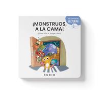 Cuenta ¡Monstruos, a la cama! | RUBIO | Un cuento para vencer los miedos nocturnos | +3 años | Incluye acceso a audiocuento (Mis Primeras Lecturas RUBIO)