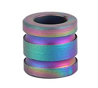 Cuenta Paracord Titanio, Resistente y Ligera Cuenta para Cordón Exterior , Pequeña Colorida para Aire , Acampada y Uso Diario