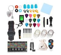 Cuenta regresiva de Navidad, accesorios de guitarra de 24 días, adviento, afinador de guitarra eléctrica para ukelele para practicar el estudio de rendimiento