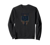 Cuentacuentos Libro Mágico Pluma Literario Sudadera, Unisex para Adultos, Negro, L