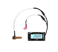 CuentakilóMetros Accesorios Modificados Para Motocicleta 4 Medidor De Temperatura Dual Cilindro Tipo Aleta Sensor Voltaje Cuadrado Tiempo