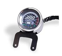 Cuentakilómetros Digital LCD de 12 V, velocímetro, tacómetro, indicador de Combustible para Har&Ley para Hon&da para Yam&aha para Suzuki para BM&W Odómetro medidor