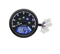 Cuentakilómetros Digital para Motocicleta de 12 V, velocímetro, tacómetro Sensor para Har&Ley para Hon&da para Suzuki Piezas modificadas, Accesorios Odómetro medidor