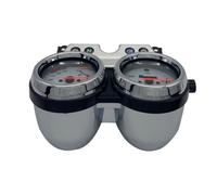 Cuentakilómetros doble motocicleta Conjunto instrumentos para motocicleta tacómetro velocímetro odómetro para compatible para con para VTR250 1998-2004 indicador digital