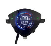 Cuentakilómetros doble motocicleta MEDIDOR DIGITAL Odómetro LED Conjunto de instrumentos para Suzuki Para Dirección 110 UK110 Indicador Tacómetro combustible