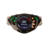 Cuentakilómetros doble motocicleta Para Akt Para Flex 125 Medidor digital LED Velocímetro Odómetro ASSY de odómetro motocicleta Tacómetro Indicador combustible