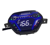 Cuentakilómetros doble motocicleta Para Wave100 Para Al&pha EX5 Para Class1 CX DX CD110 Ori Para Tokyoda Motocicleta LED Medidor digital Velocímetro Ensamblaje