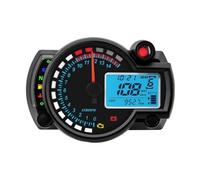 Cuentakilómetros Motocicleta Velocímetro Digital Universal para Motocicleta, con LED, para Tablero De Instrumentos, para Motocross, con Contador De Horas, Velocímetro Y Odómetro.