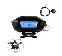 Cuentakilómetros Salpicadero Indicador Digital De Luz De Señal De Giro para Motocicleta, Velocímetro, Odómetro, Velocímetro para Grom 125 MSX125
