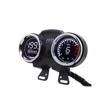 Cuentakilómetros Salpicadero Medidor De RPM Digital LED para Motocicleta, Tablero De Instrumentos Multifunción con Código De Carretera para 150 Gato 250 CC Prince AKT CARGUERO 200