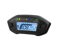Cuentakilómetros Salpicadero Tablero De Moto De 12V, Velocímetro Digital, Tacómetro, Accesorios para Motocicleta, Instrumento, Pantalla LED De 0~10000 RPM para 1-4 Cilindros