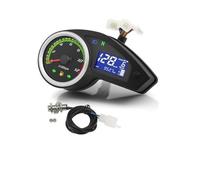Cuentakilómetros Salpicadero Universal 12000RPM Instrumento Medidor De Motocicleta Velocímetro Tacómetro Odómetro Medidor De Combustible Medidor De Velocidad Digital KMH/mph