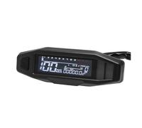 Cuentakilómetros Salpicadero Velocímetro Universal para Tablero Digital Motocicleta KM/H con Luz Señal Giro Voltímetro Medidor Aceite Tacómetro Medidores Tacómetro