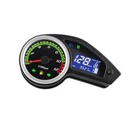 CuentakilóMetros Tacómetro Digital De 0~12000 RPM, Instrumento Odómetro Para Tablero Motocicleta, Velocímetro, Alarma Combustible Para Motor Universal 12V