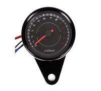 CuentakilóMetros Tacómetro Para Motocicleta, Medidor Retroiluminación LED, Contador Rev, 12V, Automático, Puntero 0 A 13000 RPM, Universales Reacondicionamiento