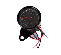 CuentakilóMetros Tacómetro Para Motocicleta, Medidor Retroiluminación LED, Contador Rev 12V, Puntero De Automático 0 A 13000 RPM, Accesorios Universales Reacondicionamiento