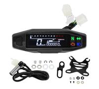 CuentakilóMetros Velocímetro De Motocicleta, Instrumento LCD, Tablero, Indicador Velocidad, Medidor Aceite, Tacómetro, Odómetro, Luz Señal Giro