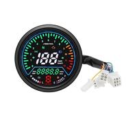 CuentakilóMetros Velocímetro Universal Para Motocicleta, Medidores Digitales Para Tablero Para GN125, 0~12000 RPM, Kmh/mph, Pantalla De Alarma, Indicador Marcha
