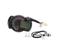 CuentakilóMetros Velocímetro Universal Para Motocicleta, Odómetro De 0-299km MPH, Tacómetro 0-19000RPM, Medidor Combustible, Temperatura Del Agua 12V Con 7 Luces Traseras