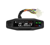 CuentakilóMetros Velocímetro Universal Para Motocicleta, Tablero De Instrumentos Digital LED, Medidor Odómetro Km/h MPH, Sensor Calibre Motor Con Soporte Y/Z/W