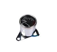Cuentakilómetros velocímetro Velocímetro Digital Universal para Motocicleta, Odómetro, Tecómetro, Medidor De Velocidad Dual, Indicador De Visualización del Tanque De Combustible De Potencia(Silver)