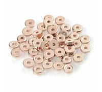 Cuentas acrílicas, 100 Uds. Cuentas espaciadoras CCB de estrella 4-6mm, oro y plata for fabricación joyería DIY(17)