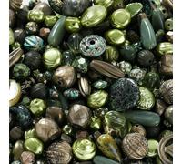 Cuentas acrílicas, 20g 2-45mm Multicolor Acrílico Perlas Sueltas Hallazgos de Joyería(15)