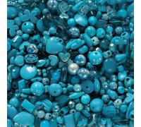 Cuentas acrílicas, 20g 2-45mm Multicolor Acrílico Perlas Sueltas Hallazgos de Joyería(4)