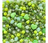 Cuentas acrílicas, 20g 2-45mm Multicolor Acrílico Perlas Sueltas Hallazgos de Joyería(9)